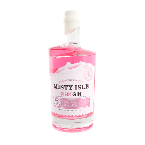 Misty Isle Pink gin hindbær