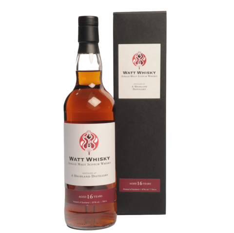 Watt Whisky A Highland Distillery 16 år Cask Strength