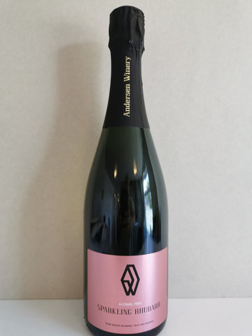 Andersen Winery Sparkling Rhubarb - alkoholfri mousserende vin