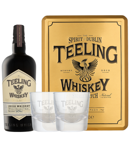 Teeling Small Batch Whisky Gaveæske med 2 glas