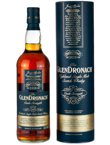 Glendronach Cask Strength Single Malt Whisky
