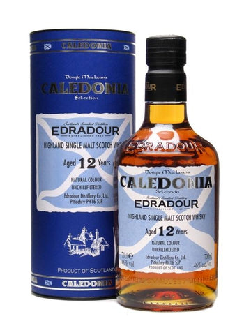 Edradour Caledonia 12 år single malt Whisky Edradour