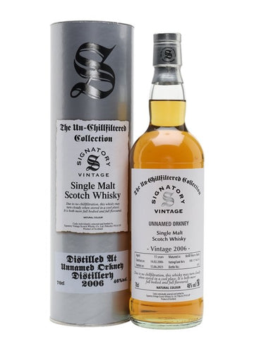 Unnamed Orkney Single Malt Whisky Highland Signatory